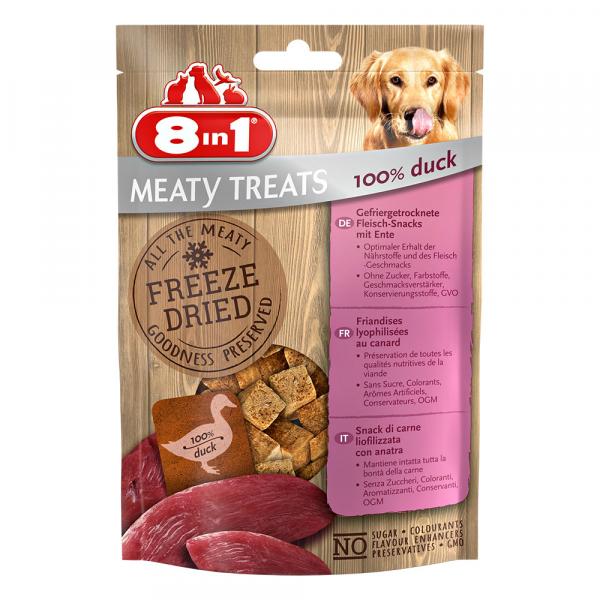 8in1 Meaty Treats - Kaczka 50 g