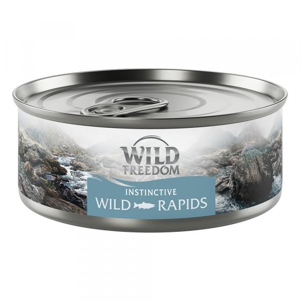 Wild Freedom Instinctive, 6 x 70 g - Wild Rapids - Kurczak i łosoś