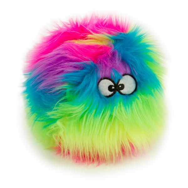 GoDog® tęczowa piłka Furballz - Śr. ok. 12 cm