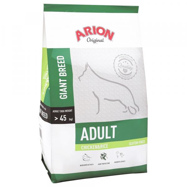 Arion Original Giant Breed, kurczak i ryż - 2 x 12 kg