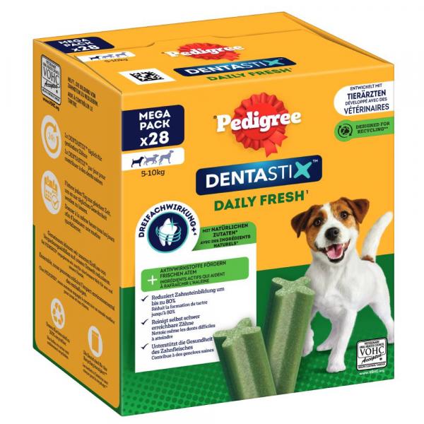 Pedigree DentaStix Fresh - Dla małych psów, 880 g, 56 szt.
