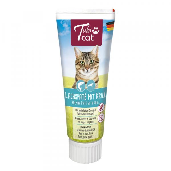 Tubicat pasztet z łososia z krylem - 75 g