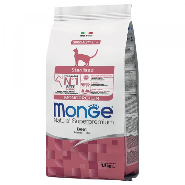 Monge Monoprotein Sterlizowany dla kotów - 1,5 kg