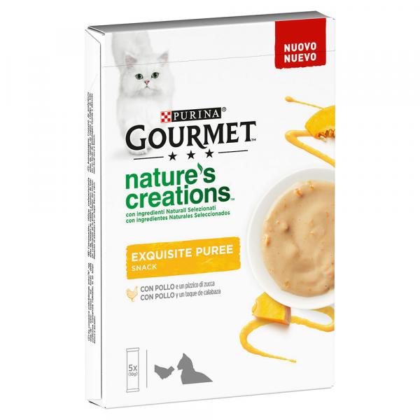 Gourmet Nature's Creations Snack, 5 x 10 g - Kurczak i dynia