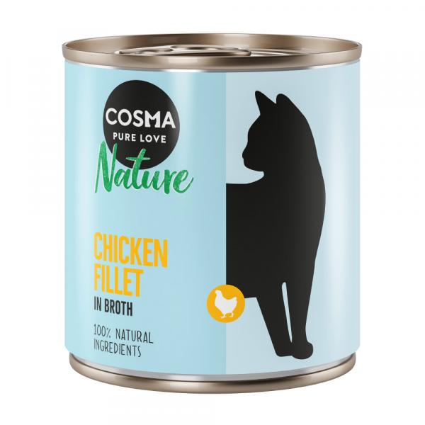 Pakiet Cosma Nature, 12 x 280 g - Filet z kurczaka