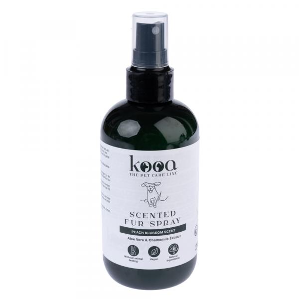 Kooa spray do sierści o zapachu kwiatów brzoskwini - 250 ml