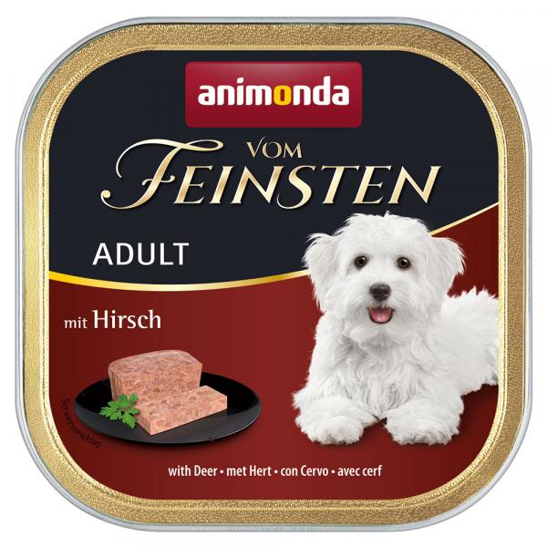 Megapakiet animonda vom Feinsten Adult, 24 x 150 g - Jeleń