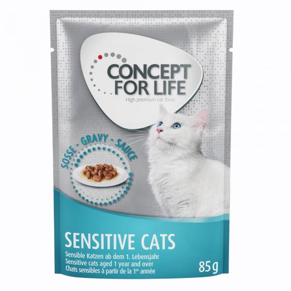Concept for Life Sensitive Cats w sosie - 24 x 85 g