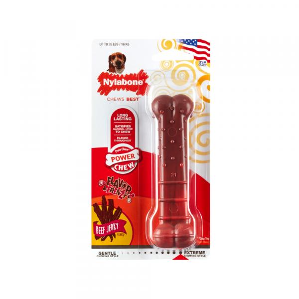 Nylabone Extreme Textured kość dentystyczna o smaku wołowiny - Dł. x szer. x wys.: 14 x 4 x 2,5 cm