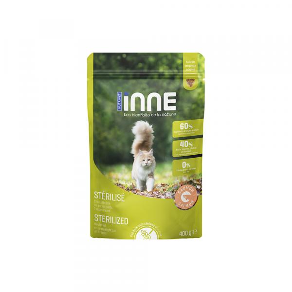 Nutrivet Inne Cat Sterilized łosoś - 400 g