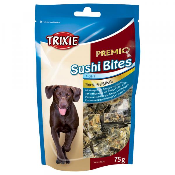 Trixie Premio Sushi Light Kosteczki z białej ryby - 75 g