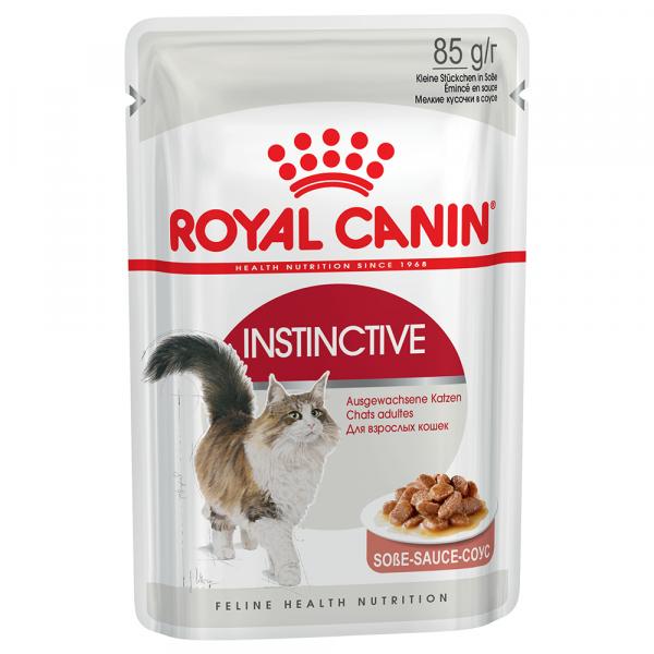 Megapakiet Royal Canin, 24 x 85 g - Instinctive w sosie