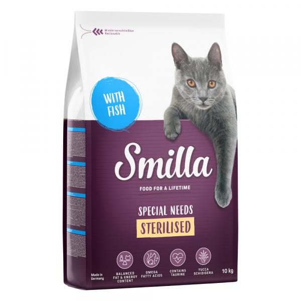 Smilla Adult Sterilised, ryba - 10 kg