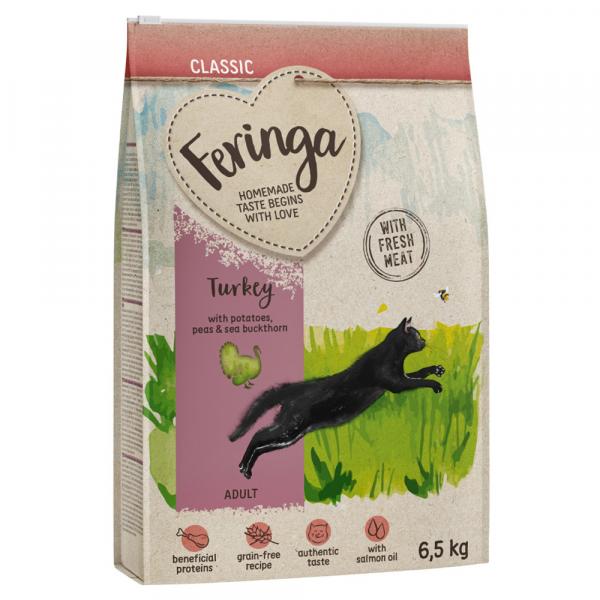 6 + 0,5 kg gratis! Feringa, karma sucha, 6,5 kg - Adult Classic, indyk