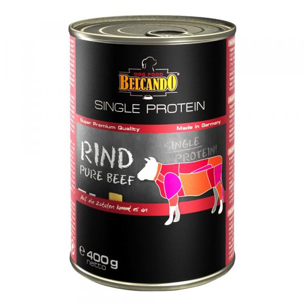 Belcando Single Protein, 6 x 400 g - Wołowina