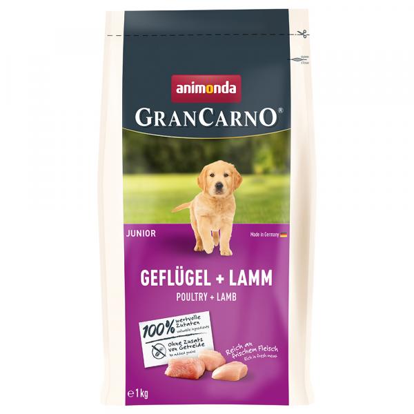 Animonda GranCarno Junior, drób i jagnięcina - 1 kg