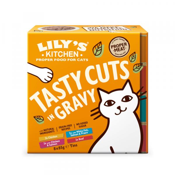 Pakiet mieszany Lily's Kitchen Tasty Cuts - 8 x 85 g