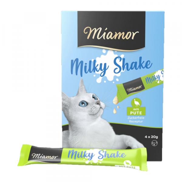 Miamor Milky Shake, indyk - 4 x 20 g