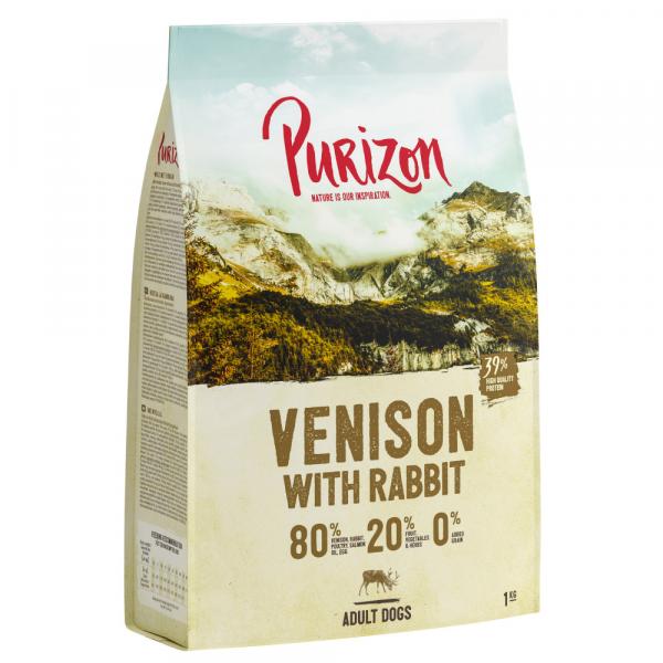 Purizon Adult, dziczyzna i królik, bez zbóż - 1 kg