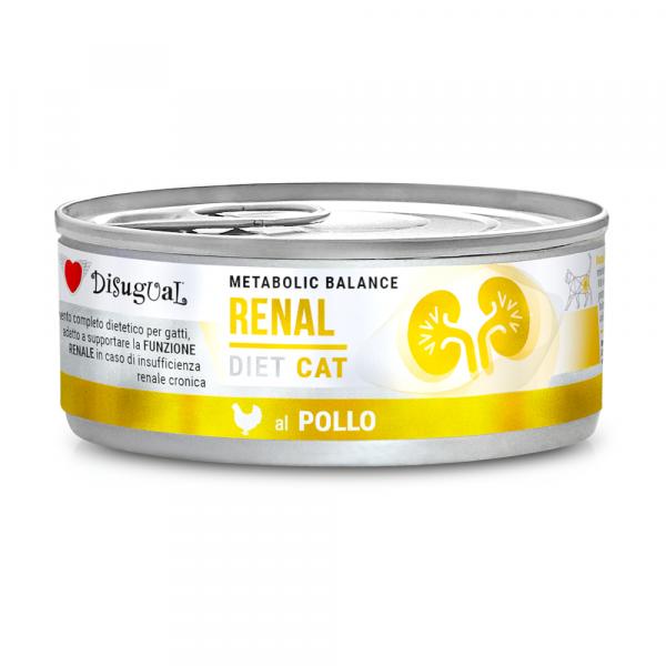 Disugual Metabolic Balance Renal Cat, 12 x 85 g - Kurczak
