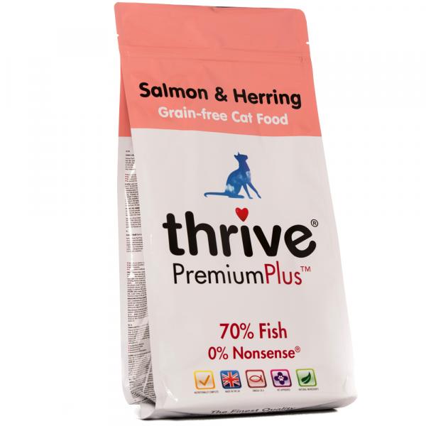 Thrive PremiumPlus, łosoś i śledź - 1,5 kg