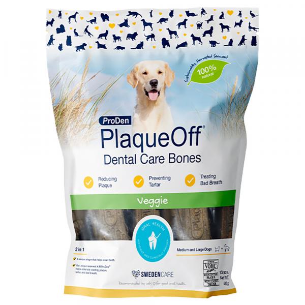 ProDen PlaqueOff Dental Care Bones - Warzywa (482 g)