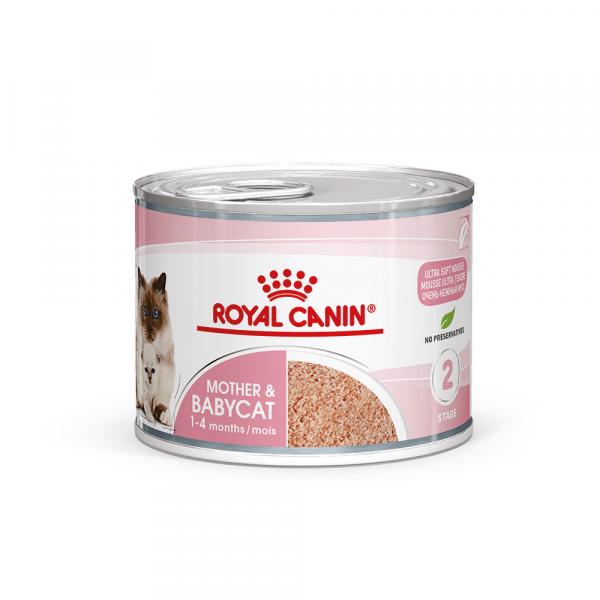 Royal Canin Mother & Babycat Ultra Soft Mousse - 96 x 195 g