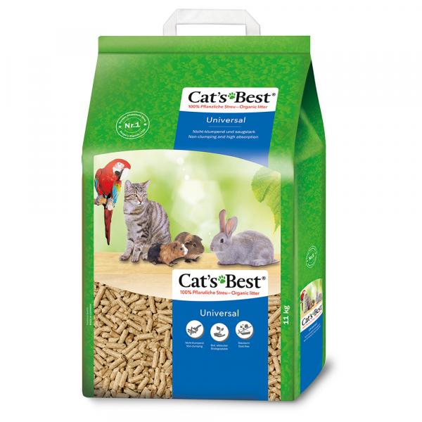 Cat's Best Universal żwirek dla kota, niezbrylający się - 2 x 20 l (ok. 22 kg.)