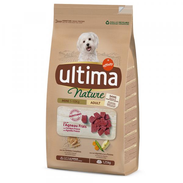 Ultima Nature Mini Adult, jagnięcina - 1,25 kg