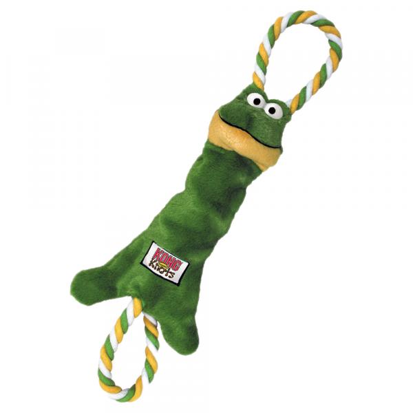 KONG Tugger Knots Żaba - S/M, dł. ok. 33 cm