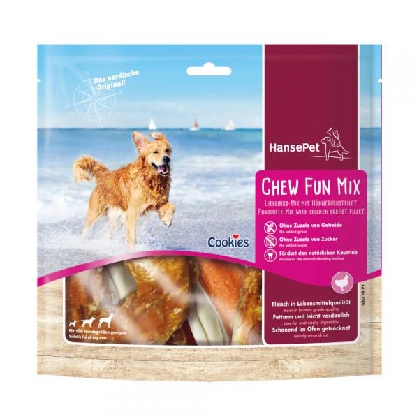 Hansepet Cookies Chew Fun Mix, z kurczakiem - 380 g