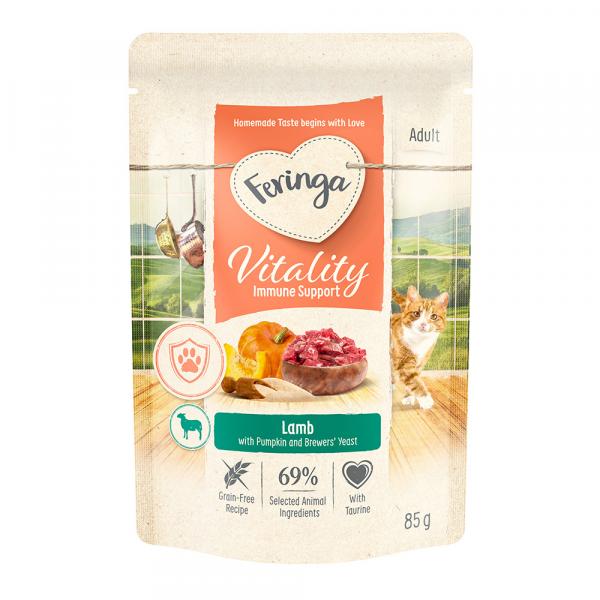 Korzystny pakiet Feringa Vitality Immune - Immune jagnięcina, 24 x 85 g