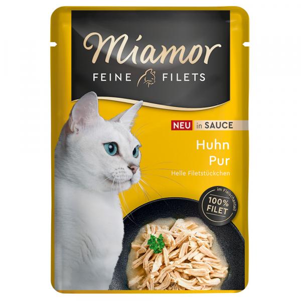 Miamor, Feine Filets w sosie, 6 x 100 g - Kurczak