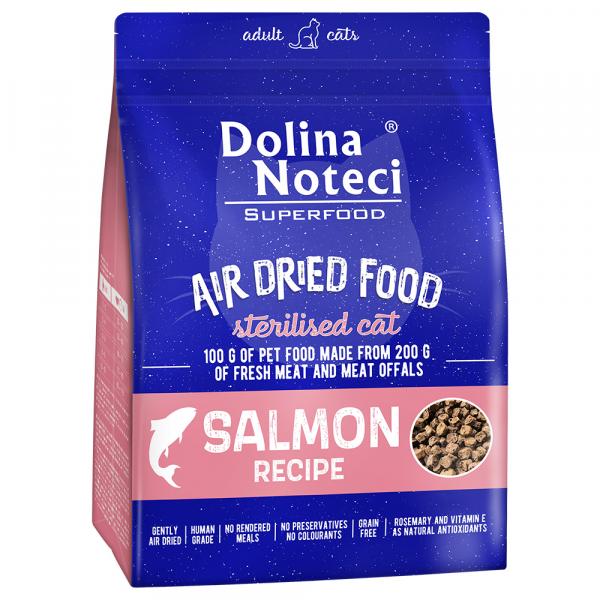 Dolina Noteci Superfood Sterilised Feline, z łososiem - 2 x 1 kg