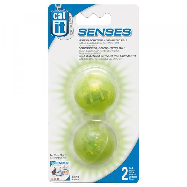 Catit Design Senses, tor do zabawy - 2 podświetlane piłki wymienne