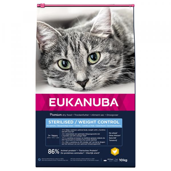 Eukanuba Sterilised / Weight Control Adult - 2 x 10 kg