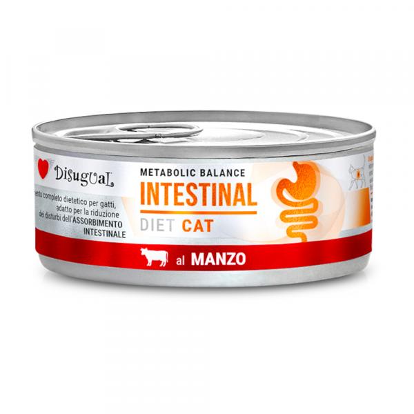 Disugual Metabolic Balance Intestinal Cat, 12 x 85 g - Wołowina