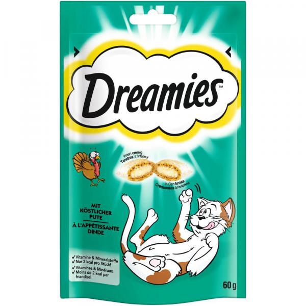 Dreamies przysmaki dla kota - Indyk, 60 g