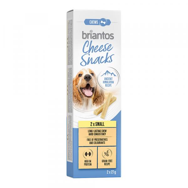 Briantos Cheese Snack, kość serowa dla psów - Mały, 2 x 27 g