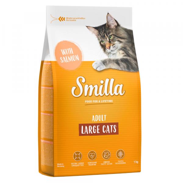 Smilla Adult Large Cats, łosoś - 1 kg