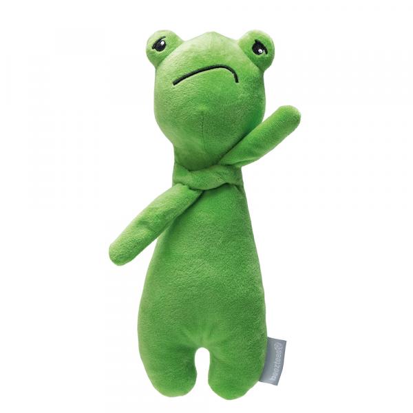 Beeztees zabawka dla psa Grumpy Froggy - Dł. x szer. x wys.: 30 x 11,5 x 7,5 cm​​​​​​​
