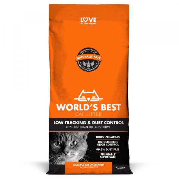 World's Best Cat Litter Low-Tracking, żwirek zbrylający się - 12,7 kg