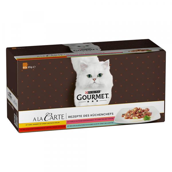 Gourmet A la Carte, 60 x 85 g - Mieszane smaki I