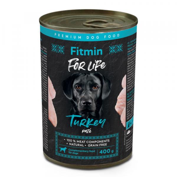 Fitmin Dog For Life, 6 x 400 g - Indyk