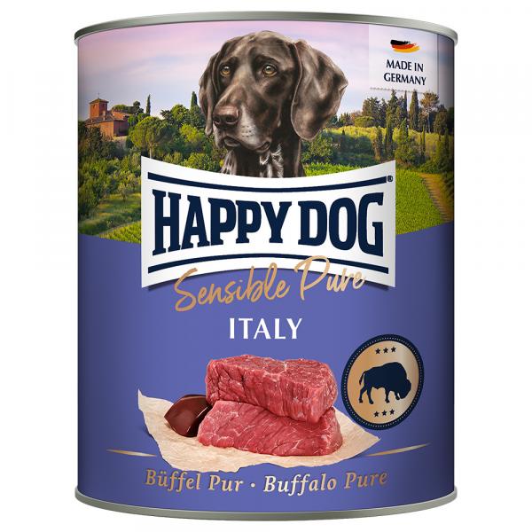 Happy Dog Sensible Pure, 6 x 800 g - Italy (Bawół)