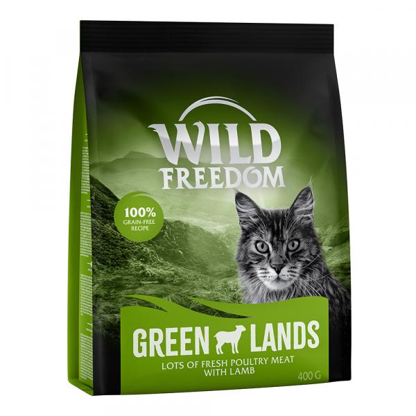 25% taniej! Wild Freedom, karma sucha, 400 g - Adult „Green Lands”, jagnięcina