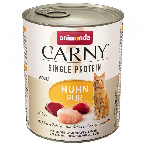 Megapakiet animonda Carny Single Protein Adult, 24 x 800 g - Kurczak