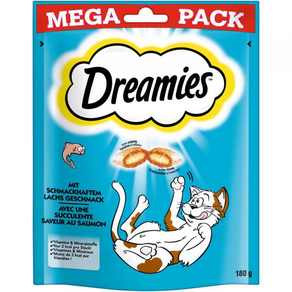 Dreamies przysmak dla kota - Łosoś, 180 g