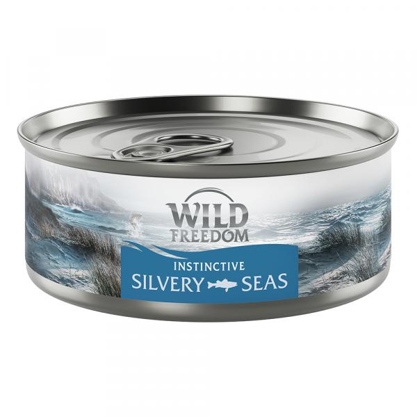 15% taniej! Wild Freedom Instinctive, karma mokra, 6 x 70 g - Silvery Seas - Kurczak i labraks