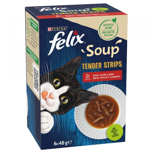 Felix Soup Filet, 6 x 48 g - Wiejskie smaki, 18 x 48 g